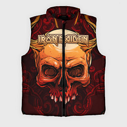 Мужской жилет Iron Maiden, цвет: 3D-черный