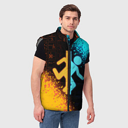 Мужской жилет PORTAL, цвет: 3D-светло-серый — фото 2
