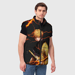 Мужской жилет KIMETSU NO YAIBA, цвет: 3D-черный — фото 2