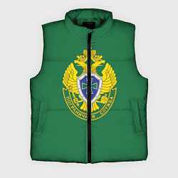 Мужской жилет Пограничная служба зеленый, цвет: 3D-черный