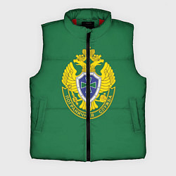 Мужской жилет Пограничная служба зеленый, цвет: 3D-красный