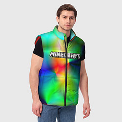 Мужской жилет MINECRAFT, цвет: 3D-красный — фото 2