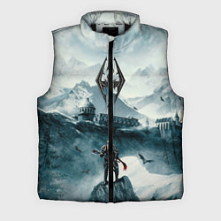 Мужской жилет Skyrim Warrior, цвет: 3D-черный
