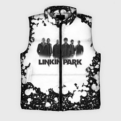 Мужской жилет LINKIN PARKспина, цвет: 3D-светло-серый