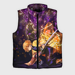 Мужской жилет KIMETSU NO YAIBA, цвет: 3D-светло-серый