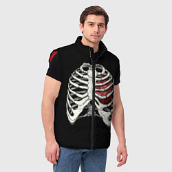 Мужской жилет My Heart, цвет: 3D-красный — фото 2