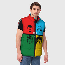 Мужской жилет Queen, цвет: 3D-светло-серый — фото 2
