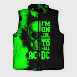 Мужской жилет I'm on the highway to hell ACDC, цвет: 3D-светло-серый