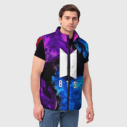 Мужской жилет BTS, цвет: 3D-красный — фото 2