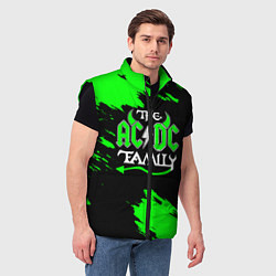 Мужской жилет The ACDC famely, цвет: 3D-черный — фото 2