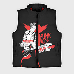 Мужской жилет Punk-rock, цвет: 3D-красный