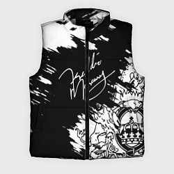 Мужской жилет Автограф Фредди Меркьюри, цвет: 3D-светло-серый