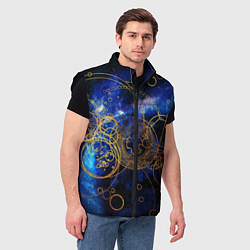 Мужской жилет Space Geometry, цвет: 3D-черный — фото 2