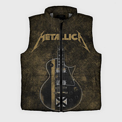 Мужской жилет Metallica, цвет: 3D-светло-серый