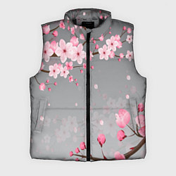 Мужской жилет САКУРА, цвет: 3D-черный
