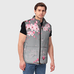 Мужской жилет САКУРА, цвет: 3D-черный — фото 2