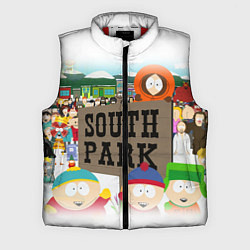 Мужской жилет ЮЖНЫЙ ПАРК, цвет: 3D-красный