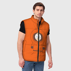 Мужской жилет ЮЖНЫЙ ПАРК, цвет: 3D-черный — фото 2