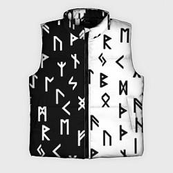 Мужской жилет РУНЫ, цвет: 3D-черный