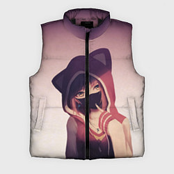 Мужской жилет Аниме, цвет: 3D-черный