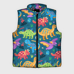 Мужской жилет Арт с динозаврами