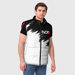Мужской жилет MASS EFFECT N7, цвет: 3D-красный — фото 2