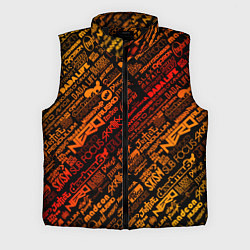 Мужской жилет Музыкальные бренды