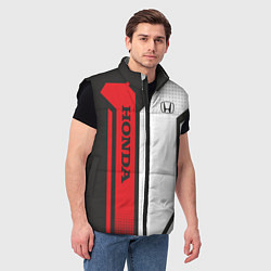 Мужской жилет Honda Driver team, цвет: 3D-черный — фото 2