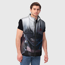Мужской жилет TOKYO GHOUL, цвет: 3D-черный — фото 2