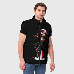 Мужской жилет BTS, цвет: 3D-черный — фото 2