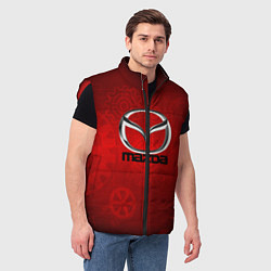 Мужской жилет MAZDA, цвет: 3D-красный — фото 2