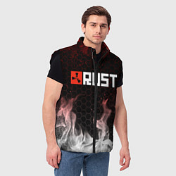 Мужской жилет RUST, цвет: 3D-черный — фото 2