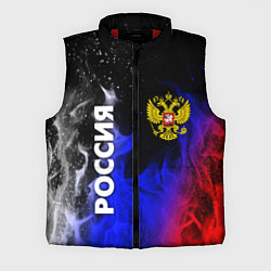 Мужской жилет РОССИЯ, цвет: 3D-красный