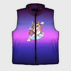Мужской жилет Единорог, цвет: 3D-красный