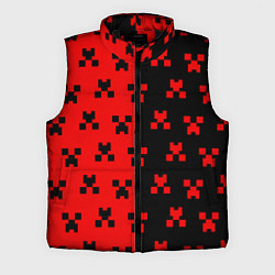 Мужской жилет MINECRAFT CREEPER, цвет: 3D-черный
