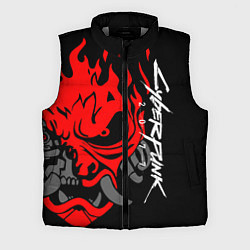 Мужской жилет CYBERPUNK 2077 SAMURAI, цвет: 3D-светло-серый