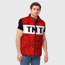 Мужской жилет Minecraft, цвет: 3D-черный — фото 2