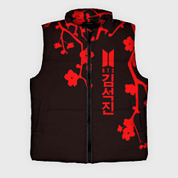 Мужской жилет BTS, цвет: 3D-красный