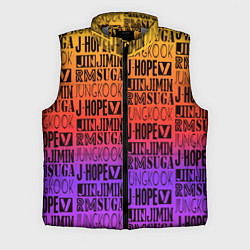 Мужской жилет BTS, цвет: 3D-светло-серый