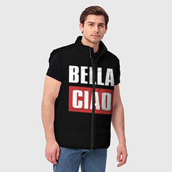 Мужской жилет Bella Ciao, цвет: 3D-черный — фото 2