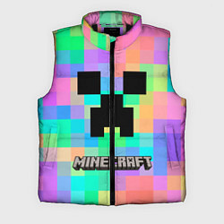 Мужской жилет Minecraft, цвет: 3D-черный