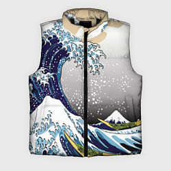 Мужской жилет The great wave off kanagawa