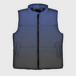 Мужской жилет Серый октагон, цвет: 3D-черный