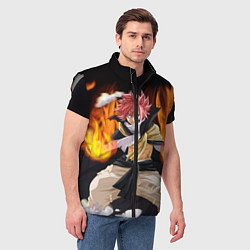 Мужской жилет FAIRY TAIL ХВОСТ ФЕИ, цвет: 3D-светло-серый — фото 2