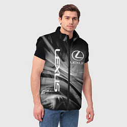 Мужской жилет LEXUS, цвет: 3D-черный — фото 2