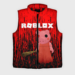 Мужской жилет Roblox Piggy, цвет: 3D-черный