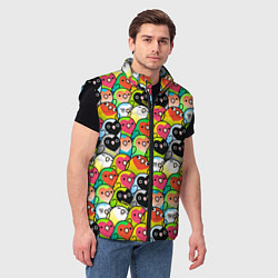 Мужской жилет Папуги, цвет: 3D-черный — фото 2