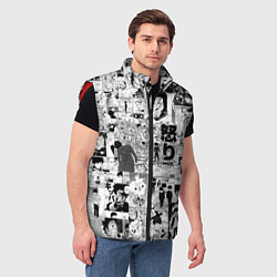 Мужской жилет МОБ ПСИХО 100, цвет: 3D-красный — фото 2