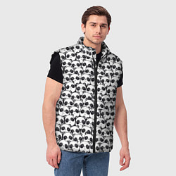 Мужской жилет ПАНДЫ, цвет: 3D-черный — фото 2