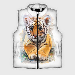 Мужской жилет Tiger Art, цвет: 3D-черный